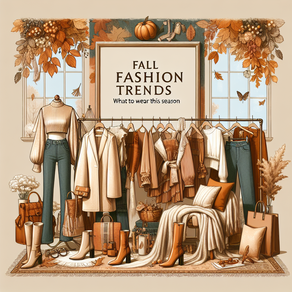 Fall 2024 Fashion Trends: What to Wear This Season